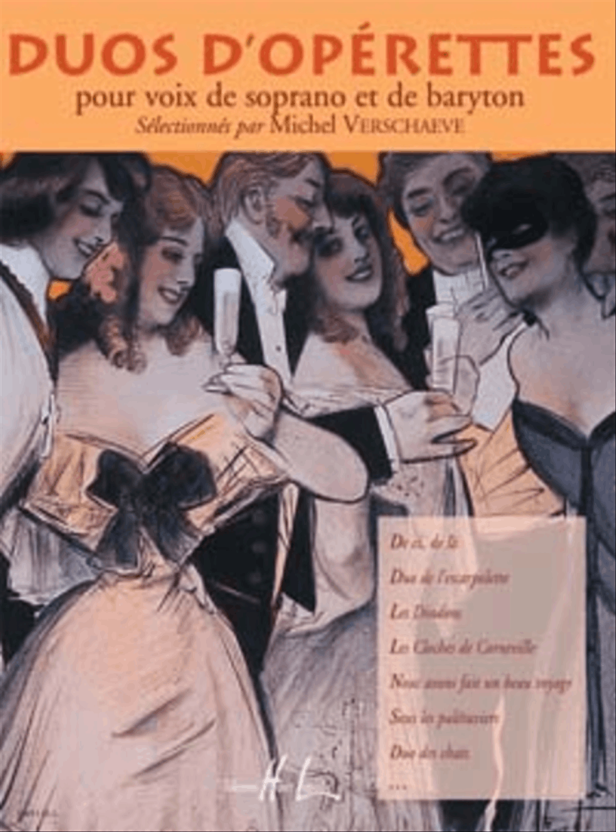 Duos D'Operettes Soprano Voice scores gallery preview page 1