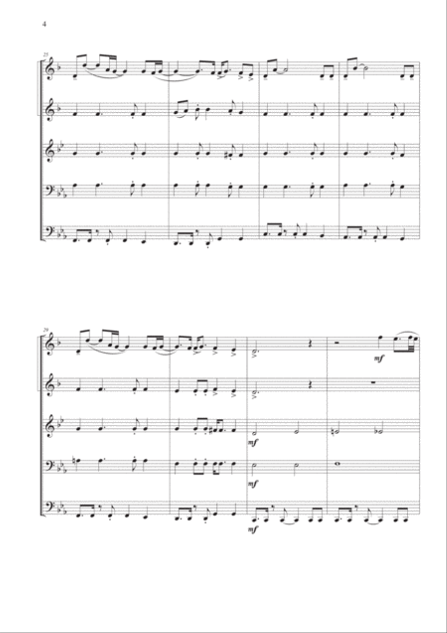 Skyfall Brass Ensemble scores gallery preview page 4