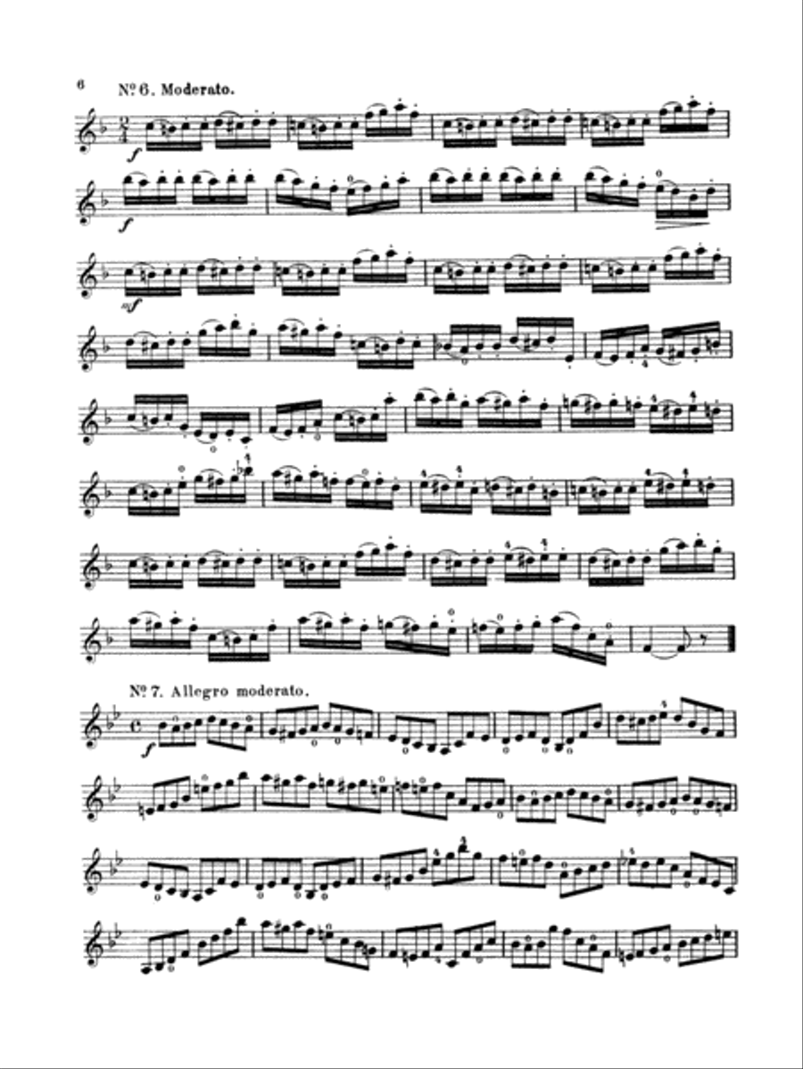 Wohlfahrt: Sixty Studies, Op. 45, Volume I (Nos. 1-30) Part scores gallery preview page 6