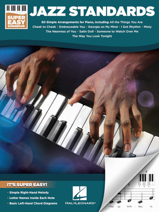 Book cover for Jazz Standards – Super Easy Songbook
