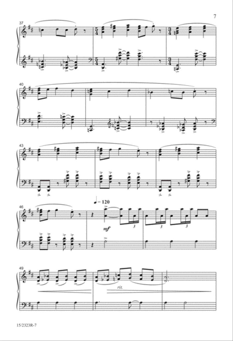 No puedo apartarme (I can't give up) SSA scores gallery preview page 7