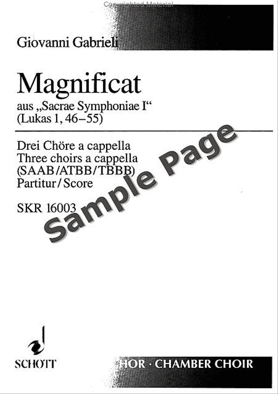 Magnificat Magnificat Mixed Choir scores gallery preview page 2