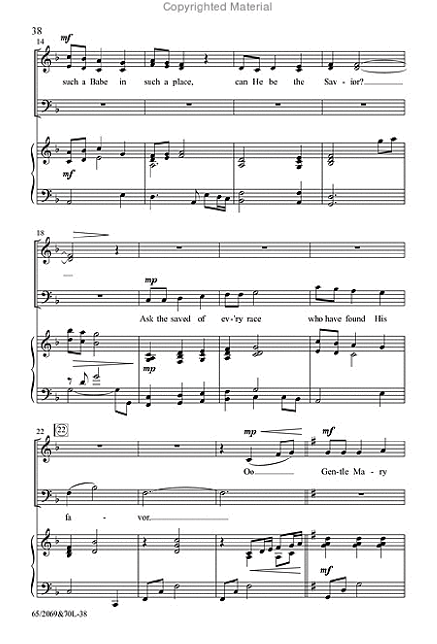 A Noel Celebration 4-Part scores gallery preview page 12