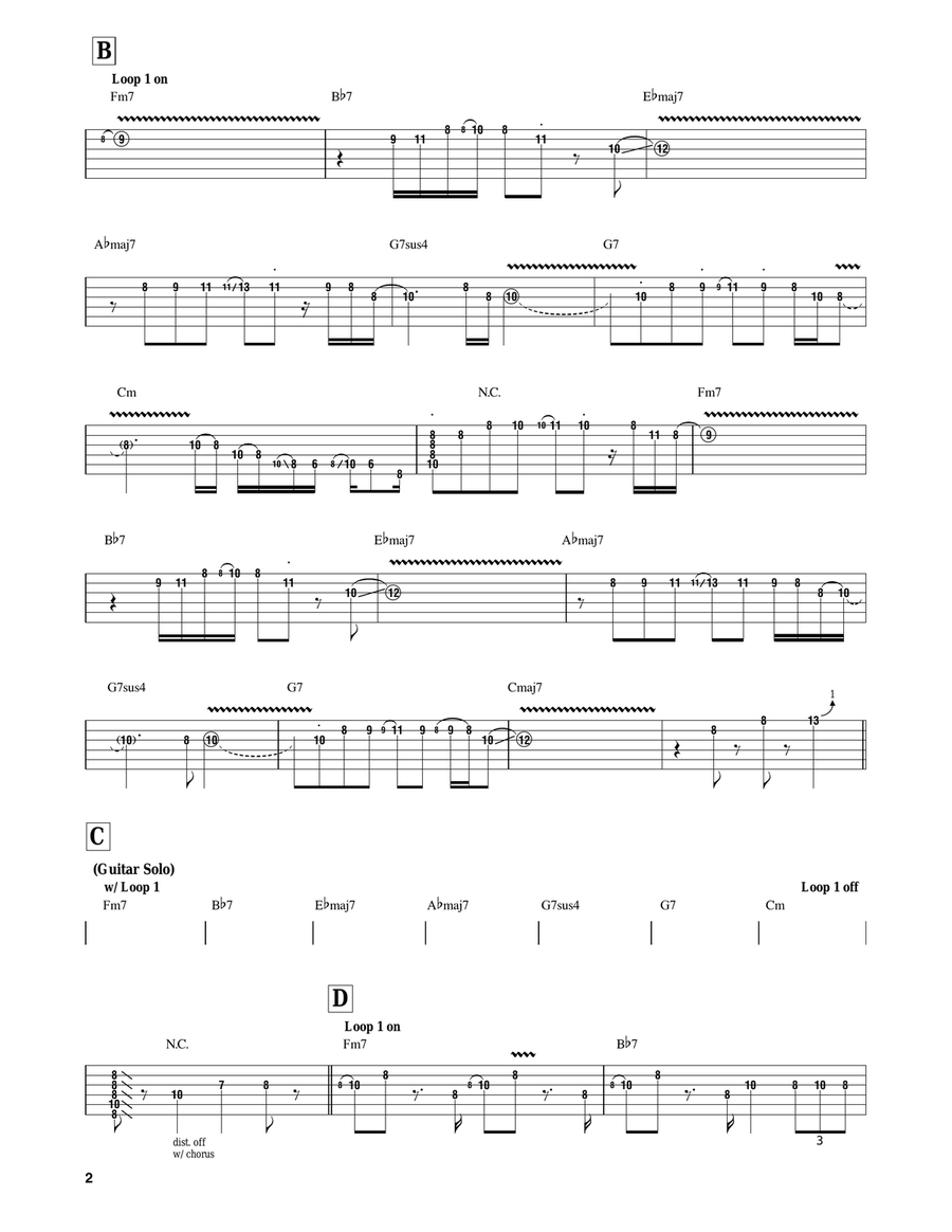 Europa Acoustic Guitar scores gallery preview page 2