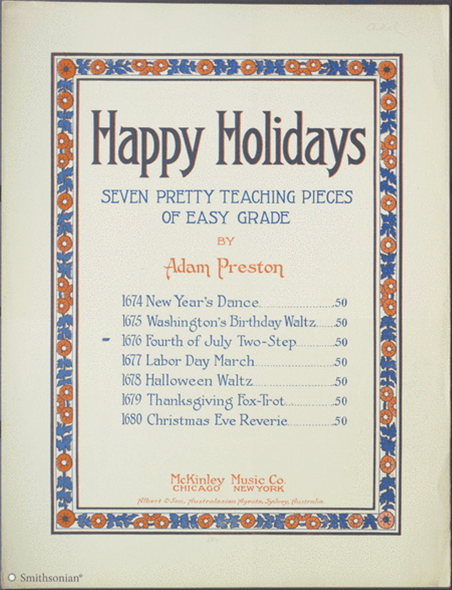 Fourth of July Two-Step Piano Solo scores gallery preview page 1