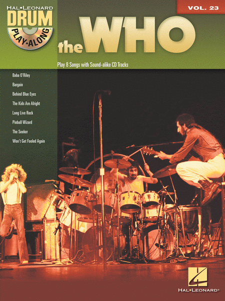 The Who (Drum Play-Along Volume 23)