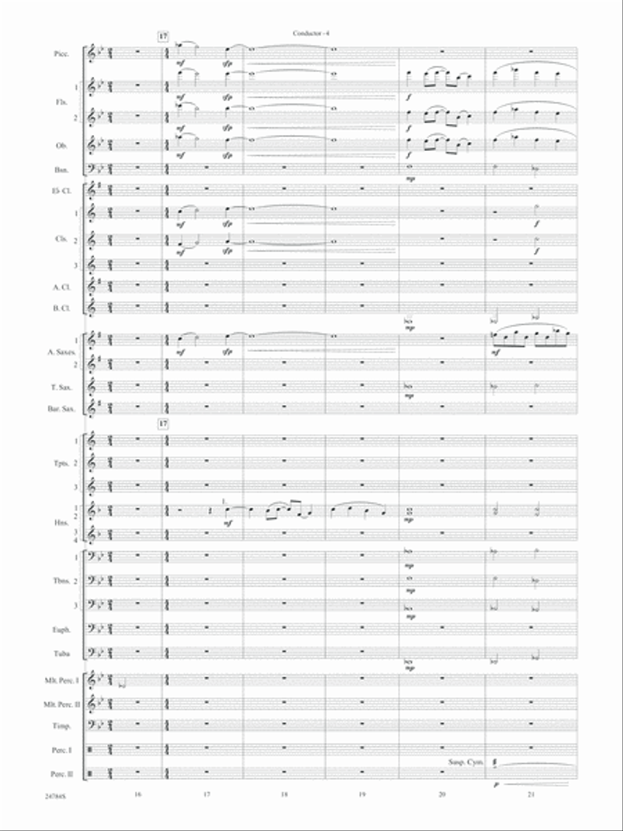 Heritage: Score Heritage: Score Concert Band scores gallery preview page 6