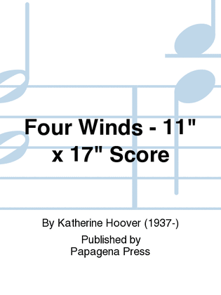 Four Winds - 11" x 17" Score