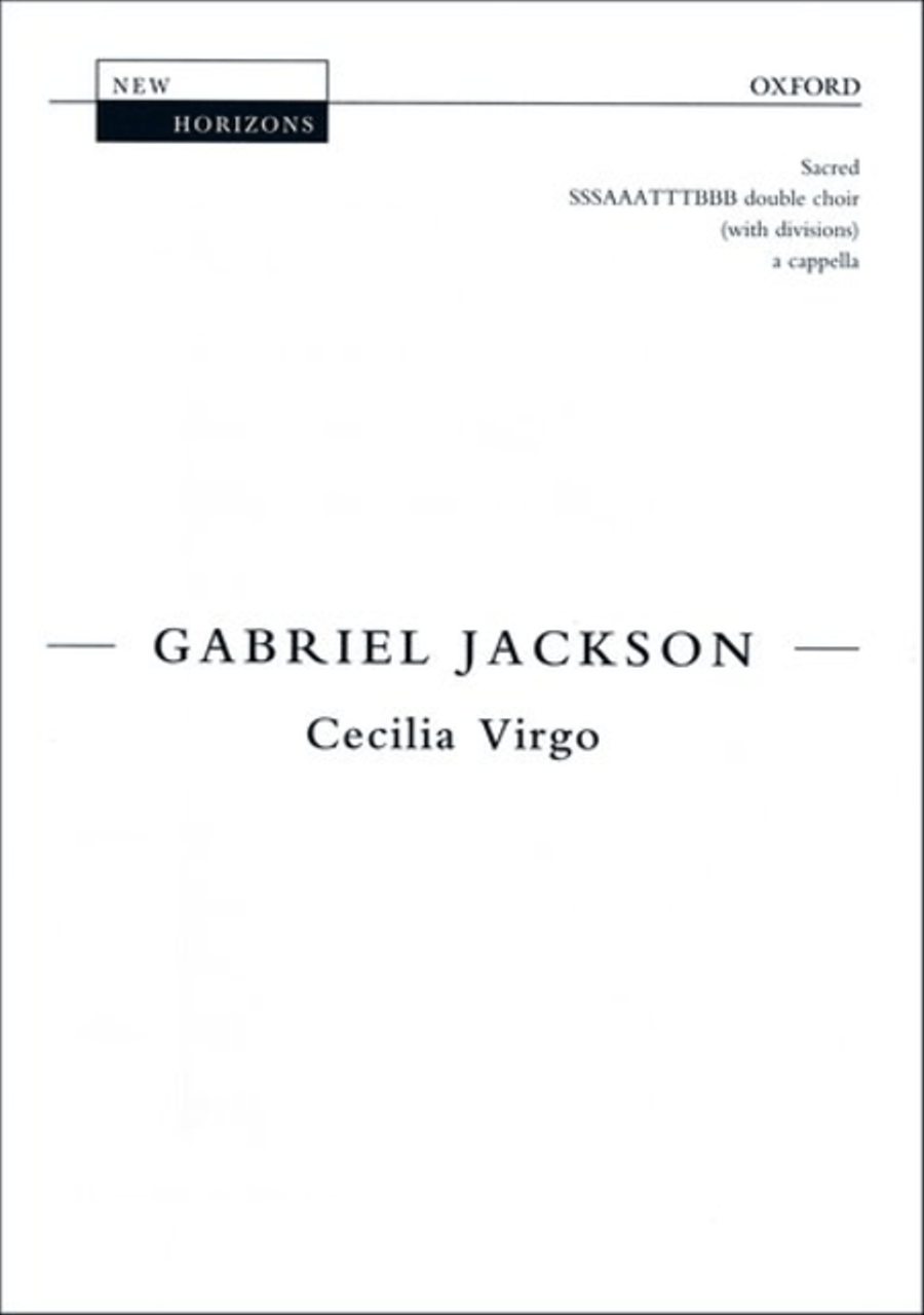 Cecilia Virgo Cecilia Virgo 4-Part scores gallery preview page 1