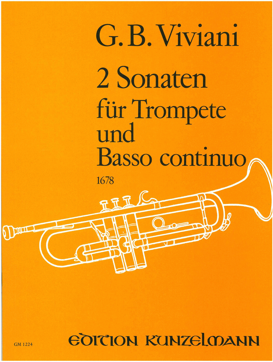 2 Sonatas for trumpet Trumpet Solo scores gallery preview page 1
