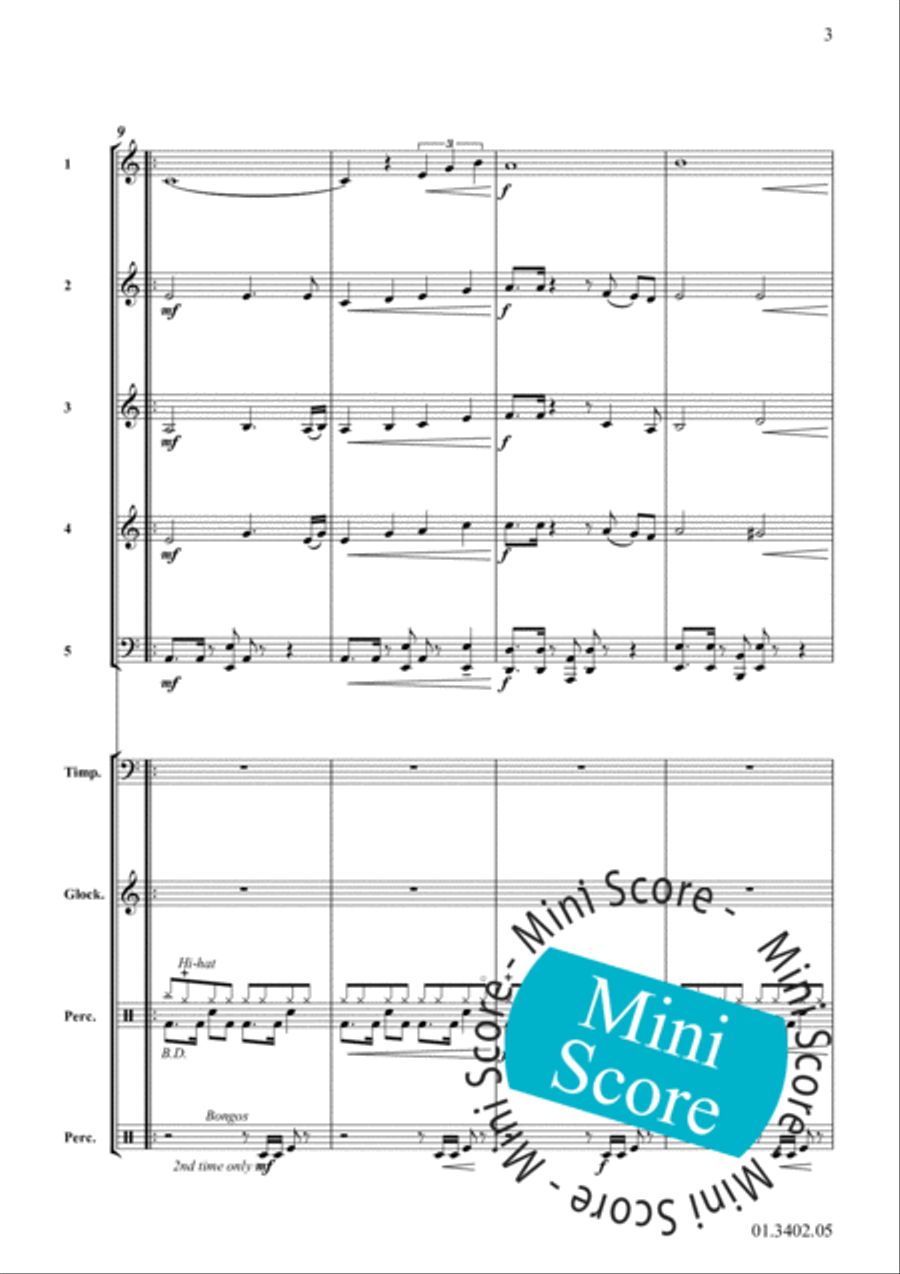 The Great Beethoven Bonanza Concert Band scores gallery preview page 7