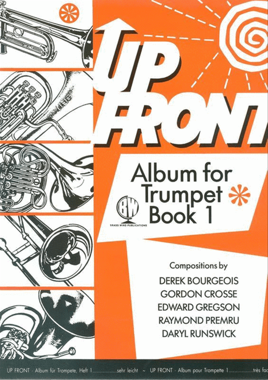 Up Front Album For Trumpet Book 1 Trumpet Solo scores gallery preview page 1
