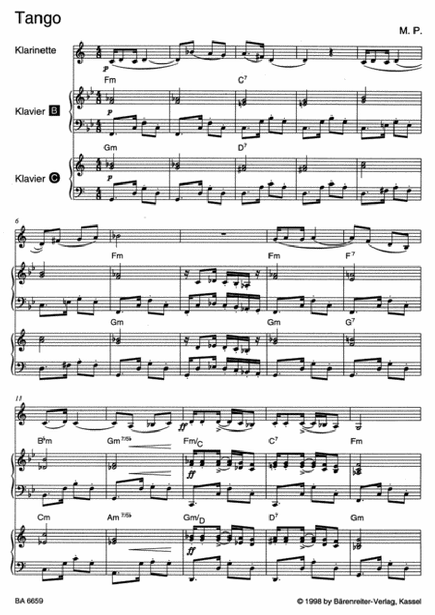 Das Klarinettenspiel. Spielbuch für B- und C-Klarinetten, Band 2