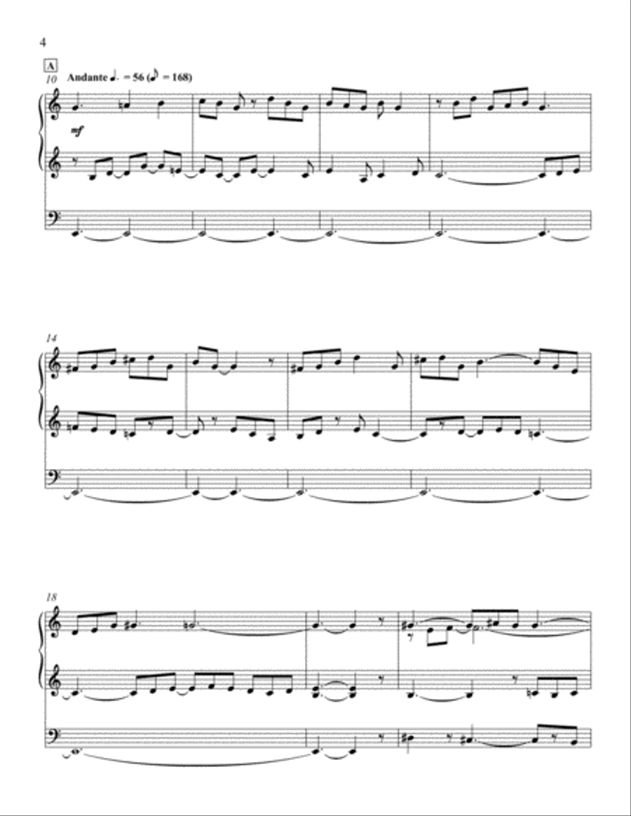 Aureole Organ scores gallery preview page 3