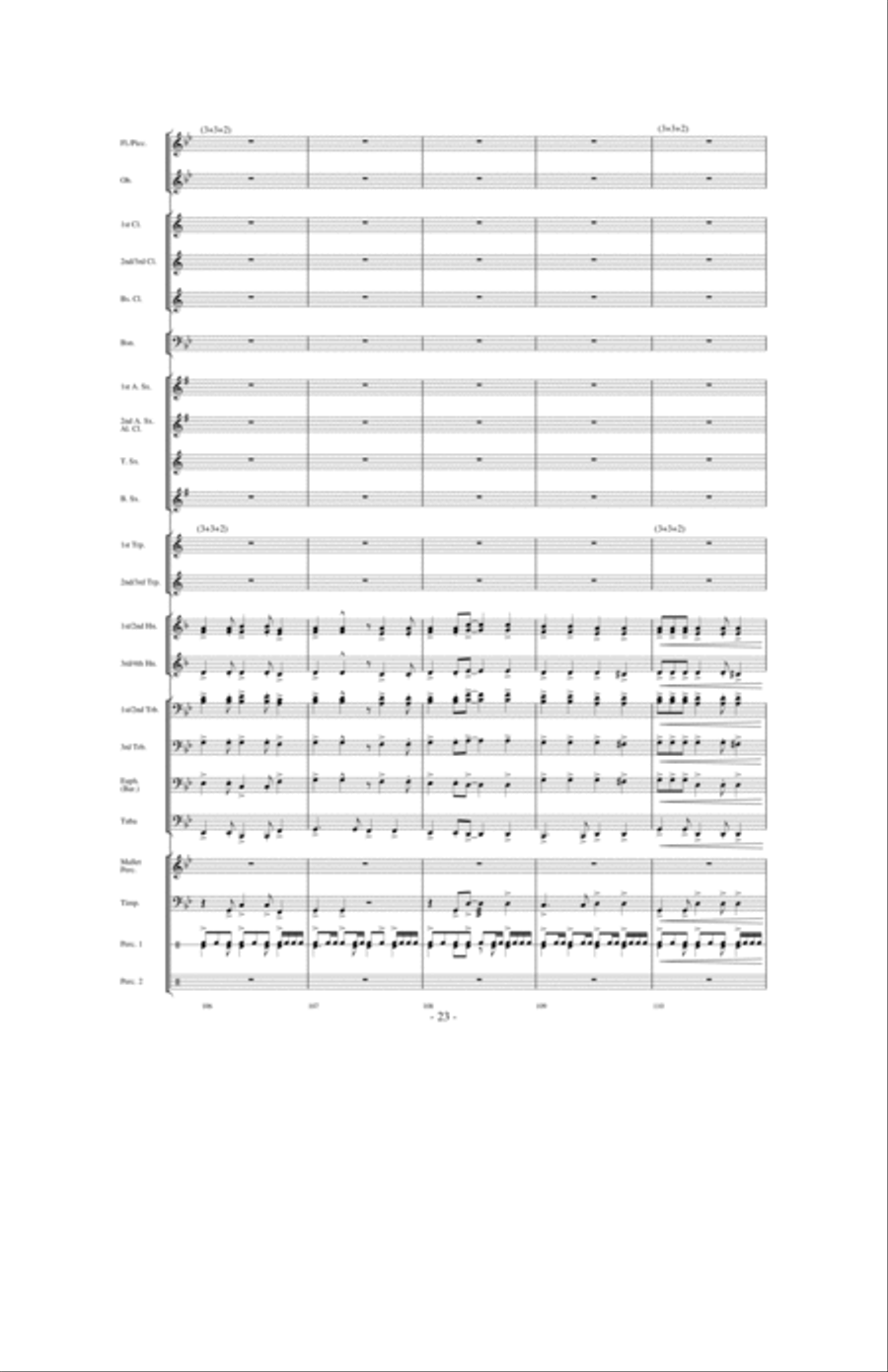 Ascentium Concert Band scores gallery preview page 22