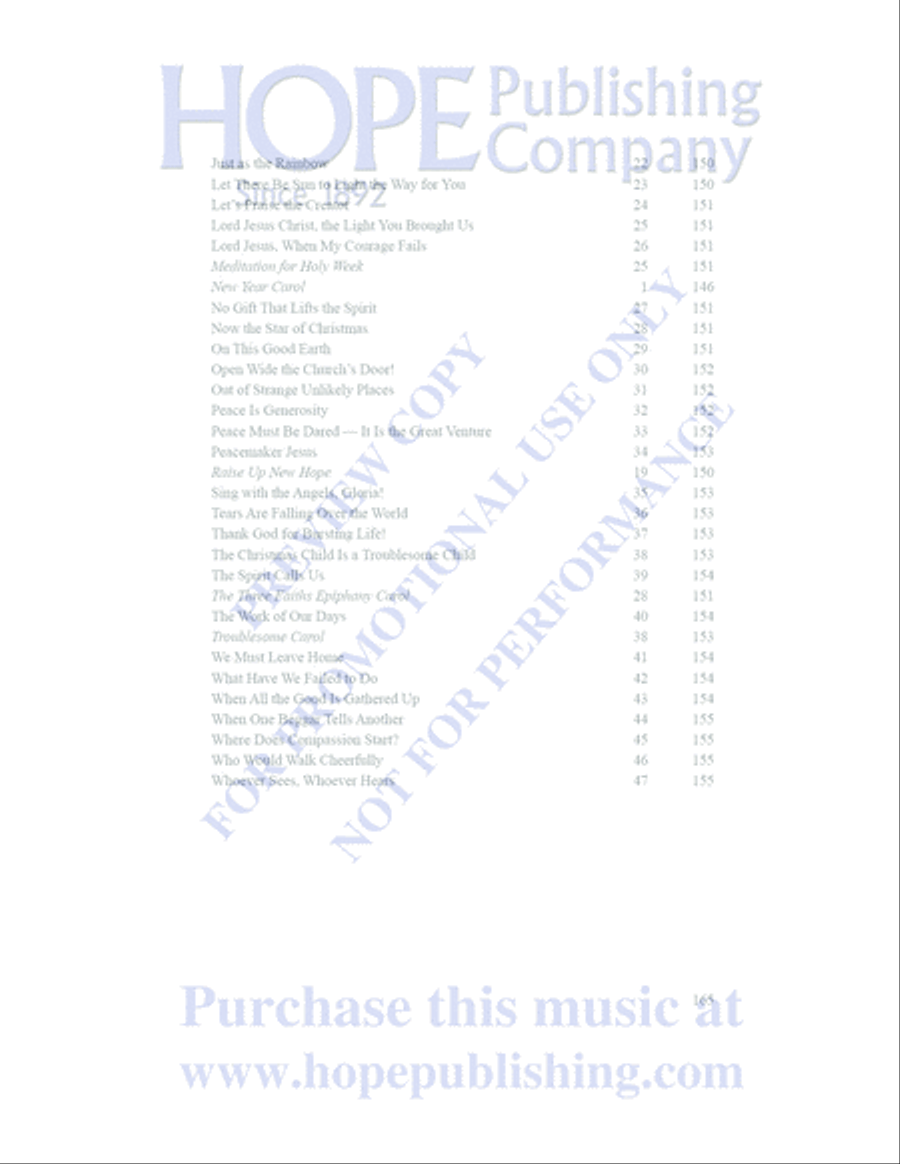 A Place at the Table Choir scores gallery preview page 162