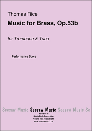Music for Brass, Op.53b