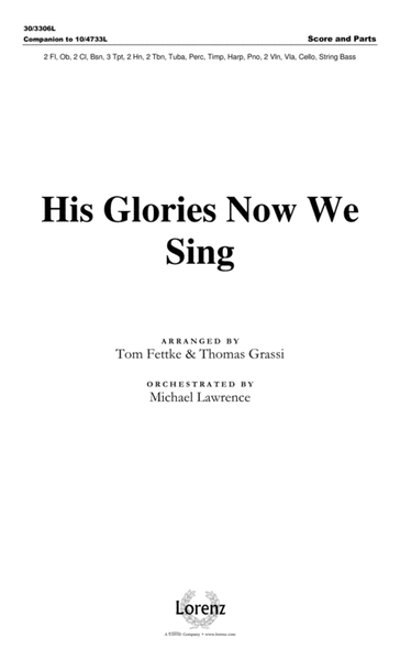 His Glories Now We Sing - Orchestral Score and Parts image number null