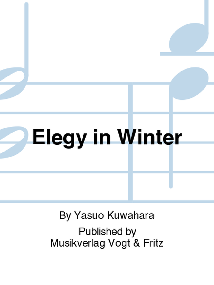 Elegy in Winter
