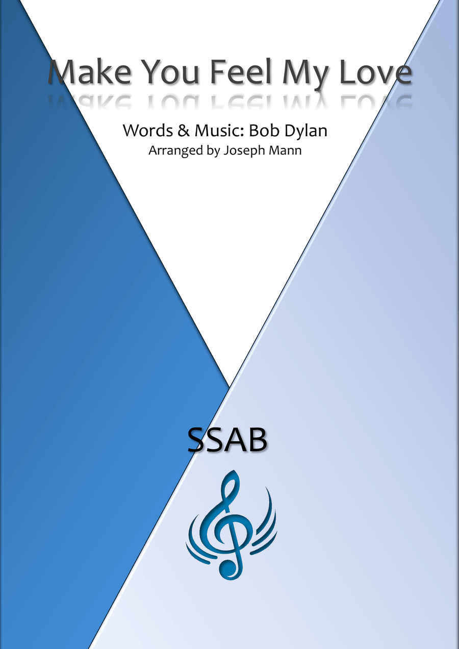 Make You Feel My Love Make You Feel My Love A Cappella scores gallery preview page 1