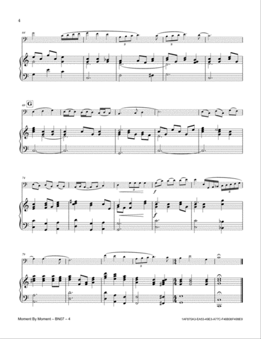 Moment By Moment Moment By Moment Bassoon scores gallery preview page 4