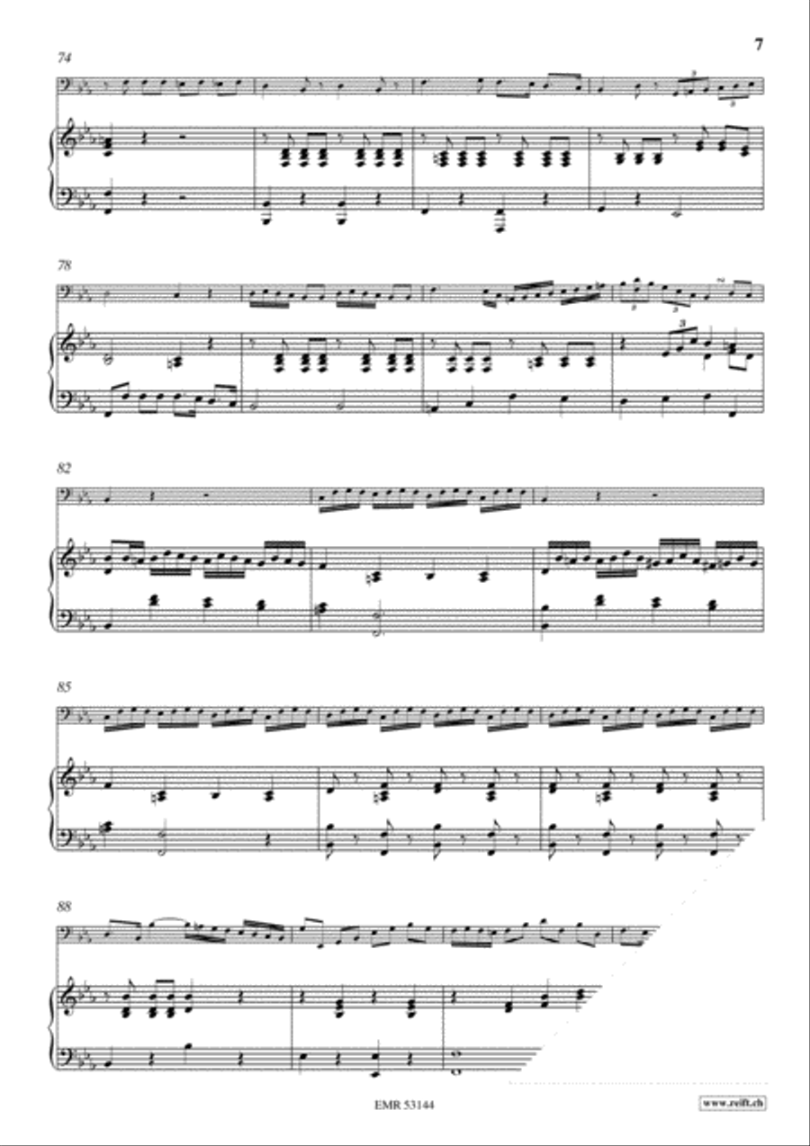 Concerto Concerto Bass Trombone scores gallery preview page 8