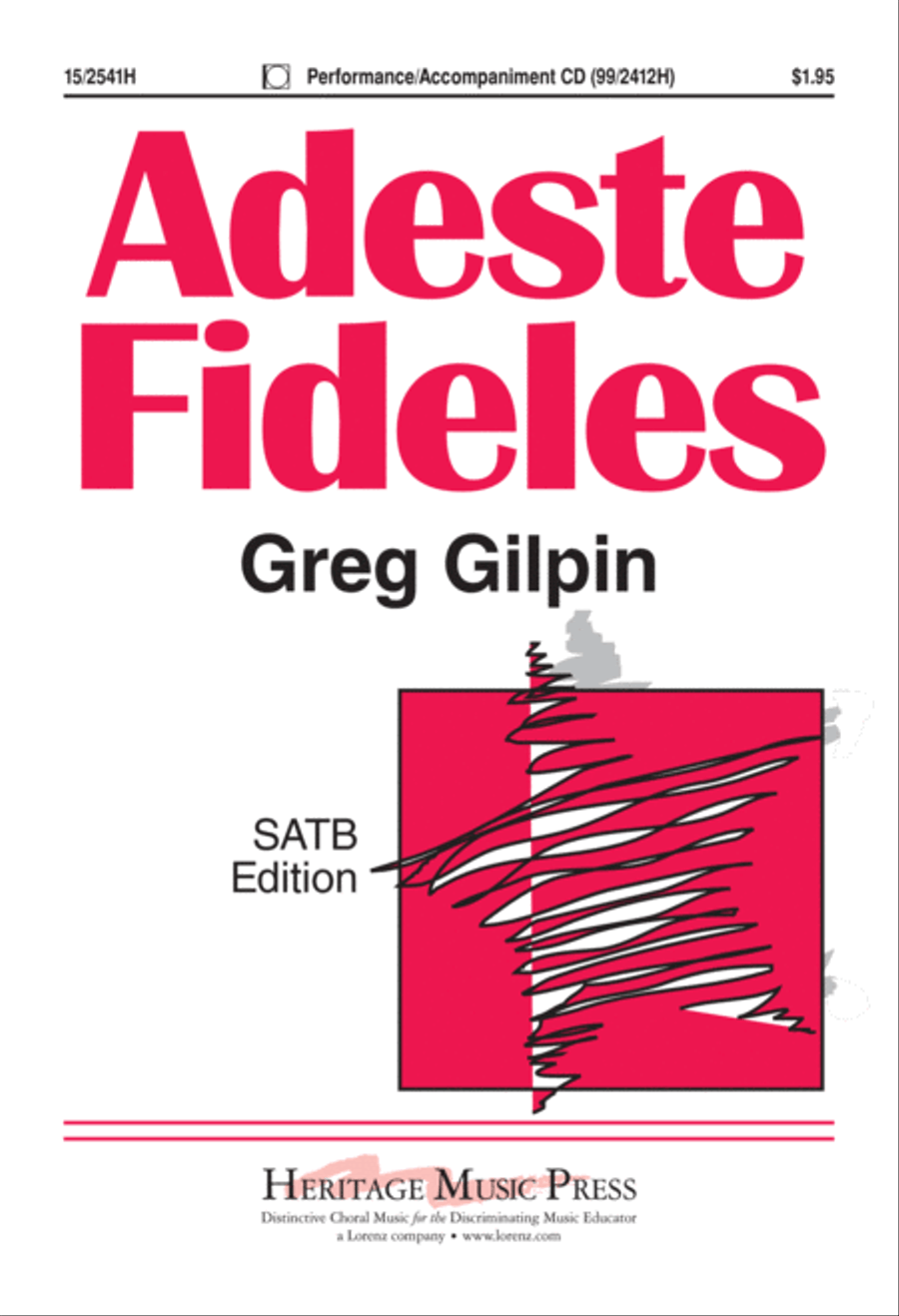 Adeste Fideles Adeste Fideles 4-Part scores gallery preview page 1