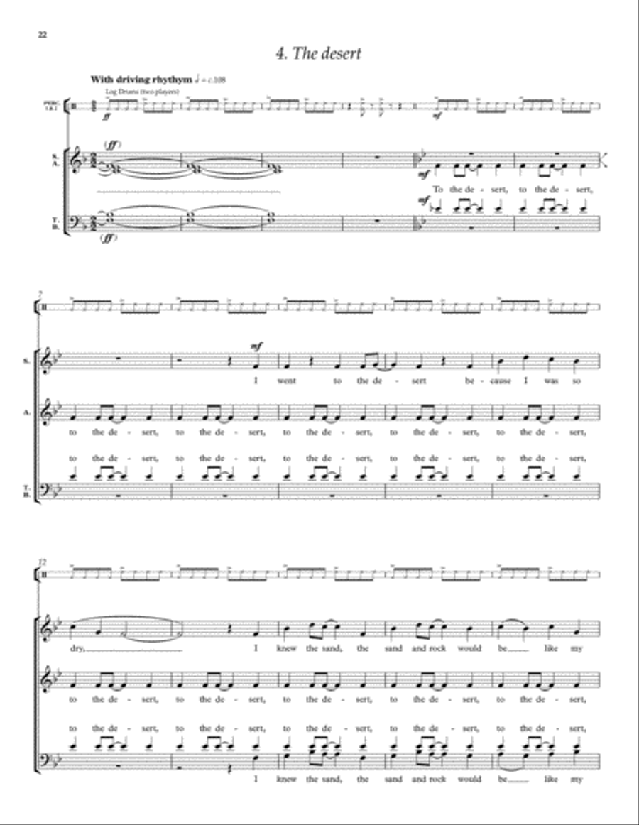 The Miracle of the Spring 4-Part scores gallery preview page 7