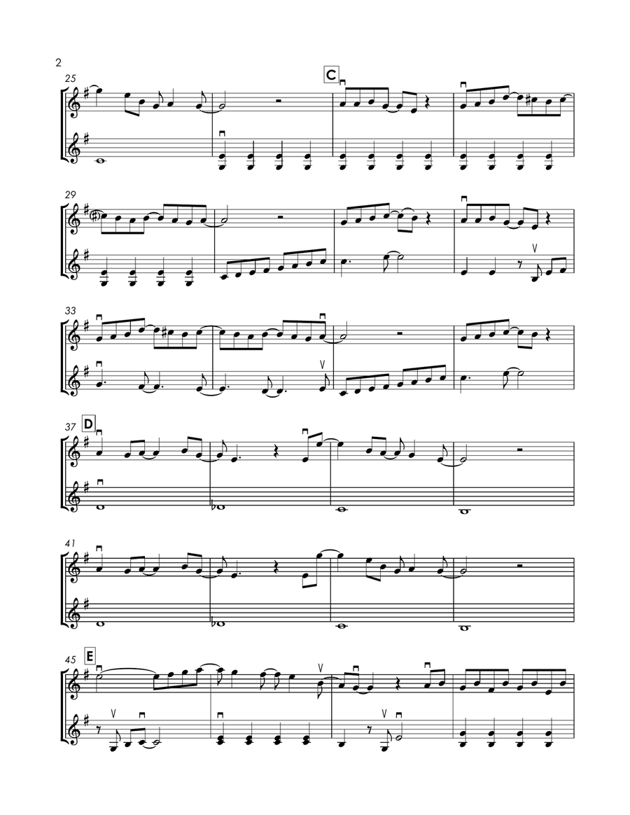 Eleanor Rigby Eleanor Rigby String Duet scores gallery preview page 2