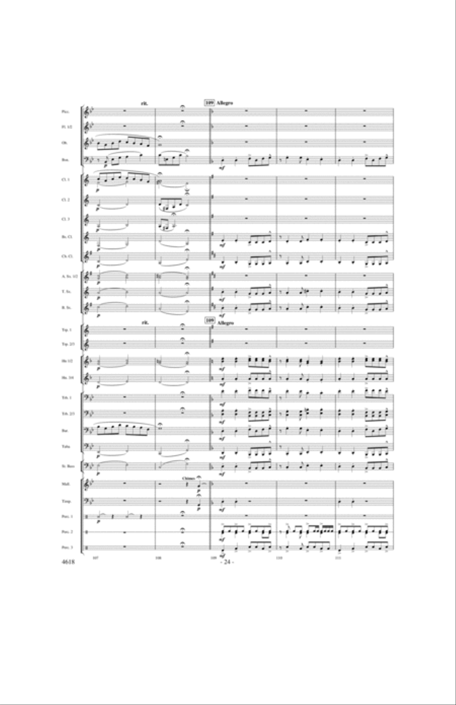 By the Rivers of Babylon Concert Band scores gallery preview page 23