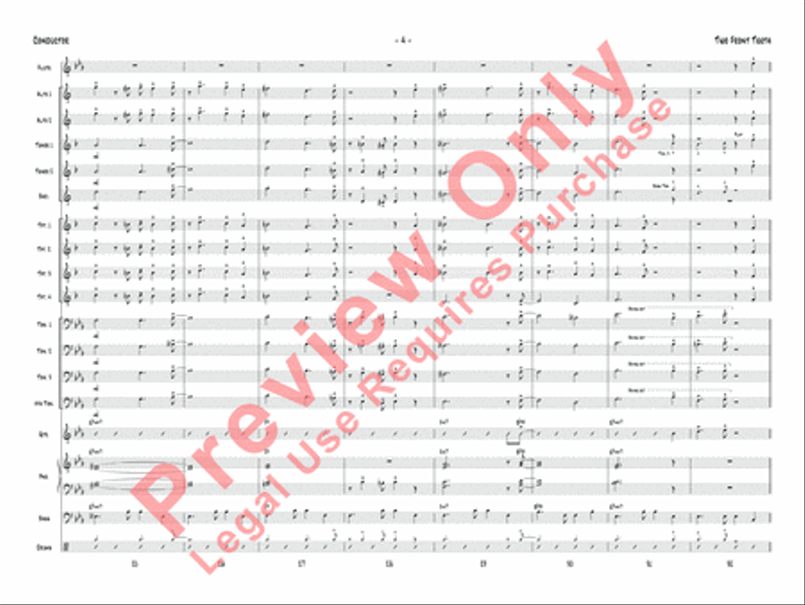Two Front Teeth Two Front Teeth Jazz Ensemble scores gallery preview page 7