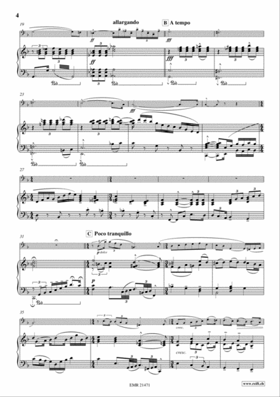 Concerto No. 8 Bass Recorder scores gallery preview page 4