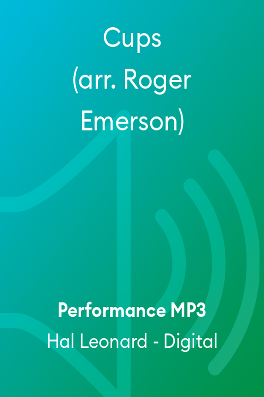 Cups (arr. Roger Emerson) Choir scores gallery preview page 1
