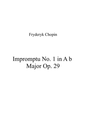 Impromptu No. 1 in A b Major Op. 29