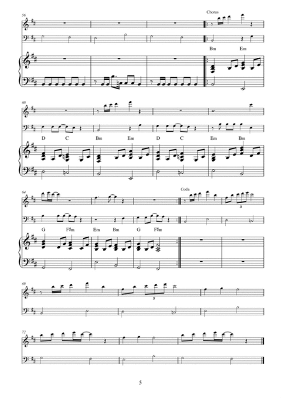 Sonne Sonne String Duet scores gallery preview page 5