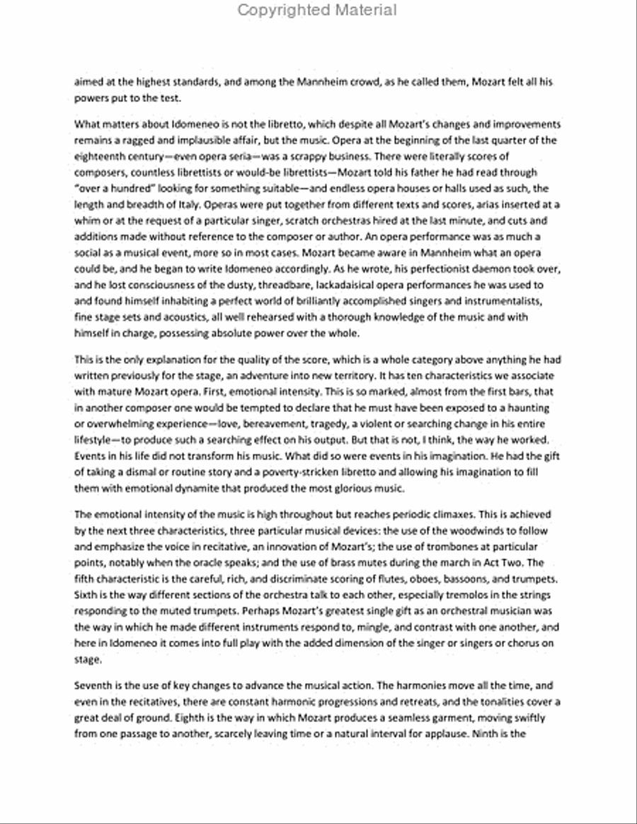 Mozart: A Life Mozart: A Life Collection / Songbook scores gallery preview page 4