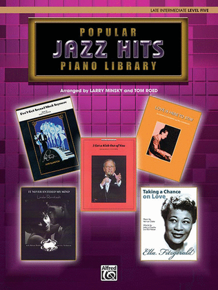 Book cover for WB Popular Piano Library -- Jazz Hits