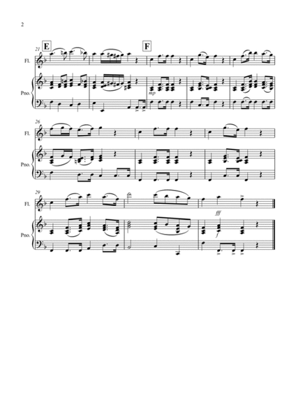 Bridal Chorus "Here Comes The Bride" for Flute and Piano image number null