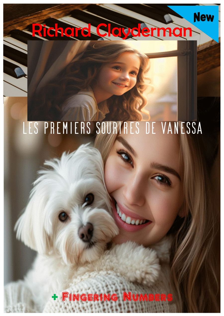 Premiers Sourires De Vanessa Piano Solo scores gallery preview page 1
