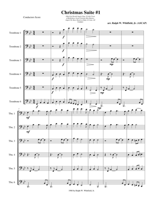 Christmas Suite #1 for Trombone Sextet/Ensemble