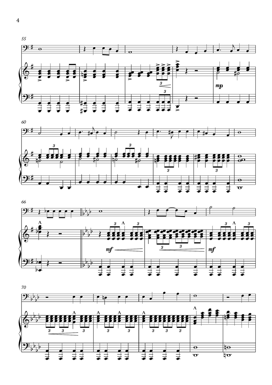 As We Stumble Along Piano scores gallery preview page 4