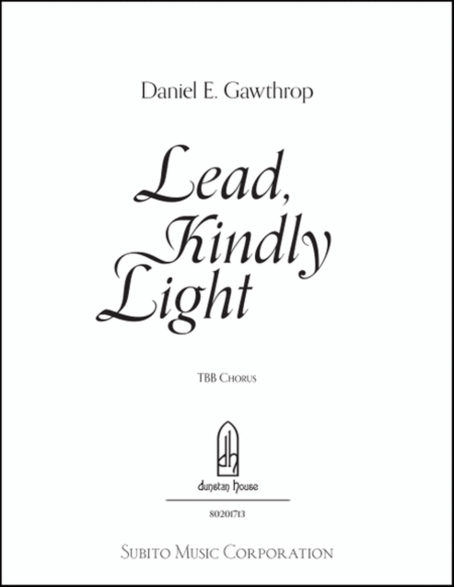 Lead, Kindly Light Lead, Kindly Light 3-Part scores gallery preview page 2