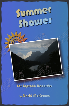 Book cover for Summer Shower for Soprano Recorder Duet