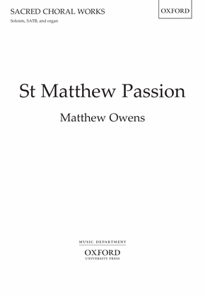 Book cover for St Matthew Passion