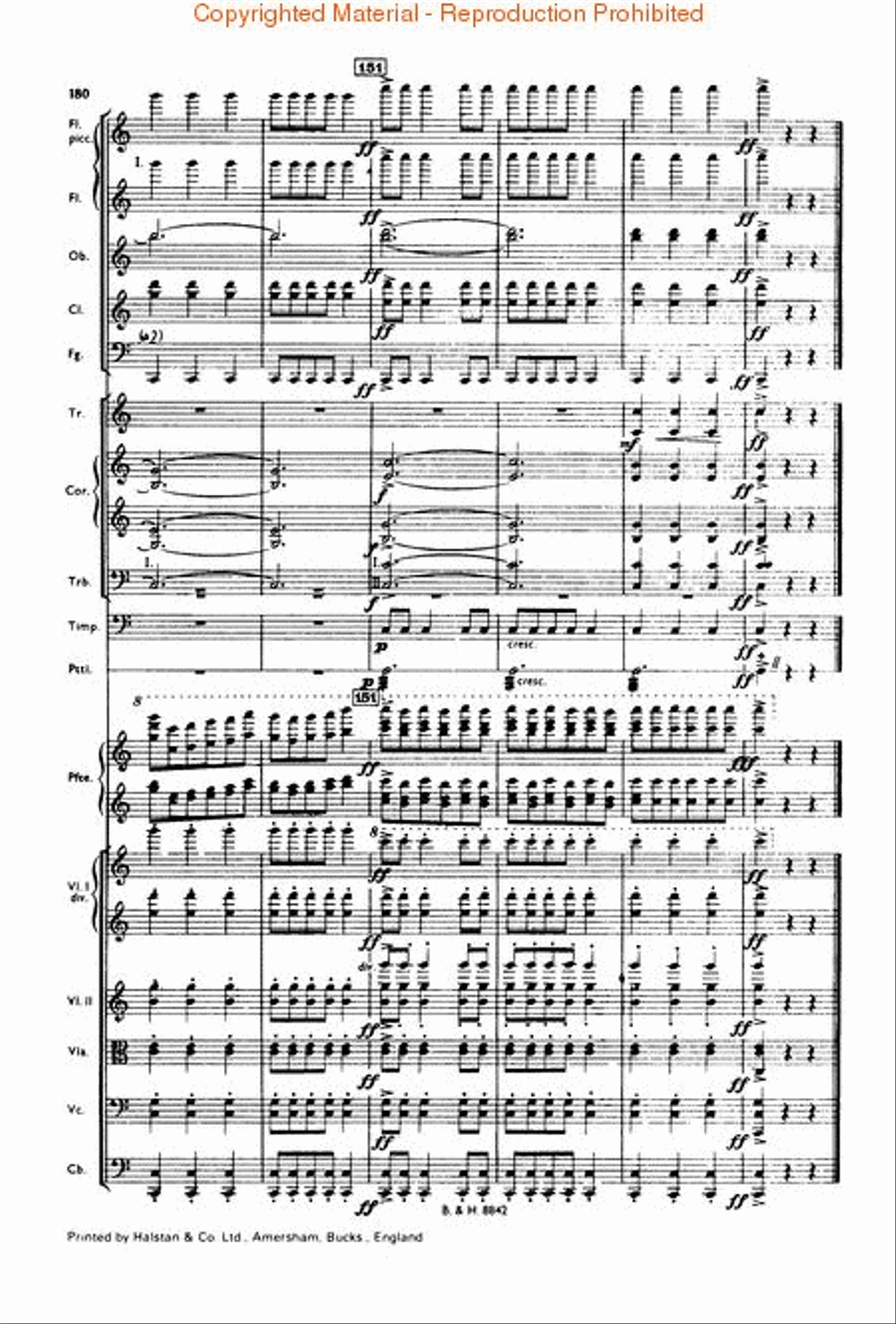 Piano Concerto No. 3, Op. 26 Orchestra scores gallery preview page 4