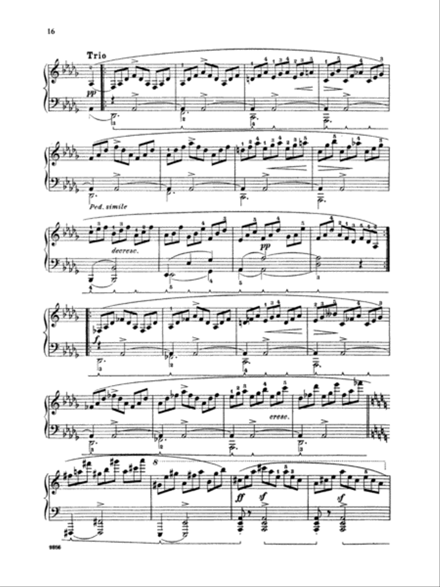 Schubert: Four Impromptus, Op. 142 (Ed. Giuseppe Buonamici) Piano Solo scores gallery preview page 2
