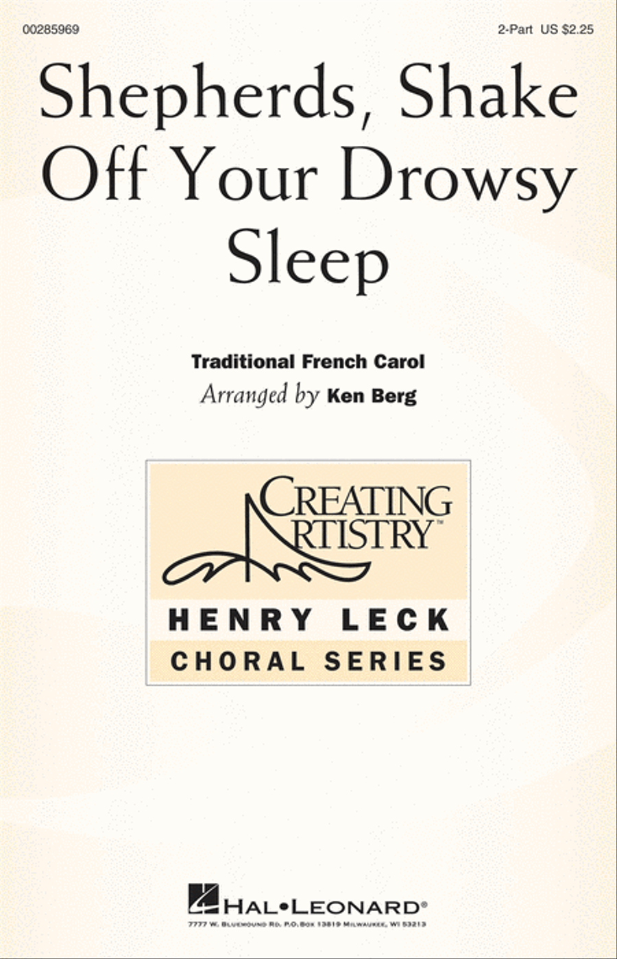 Shepherds, Shake Off Your Drowsy Sleep 2-Part scores gallery preview page 1