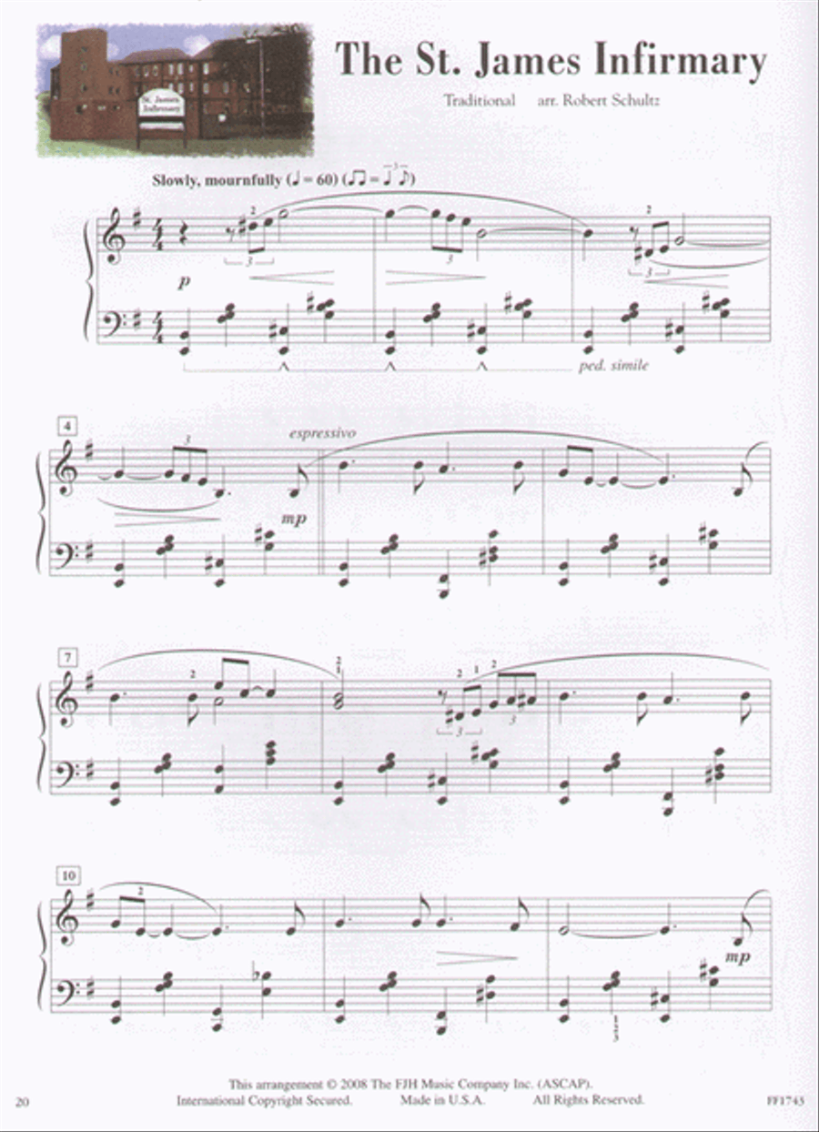 In Recital! with Jazz, Blues, & Rags, Book 5 (NFMC) Piano Method scores gallery preview page 3
