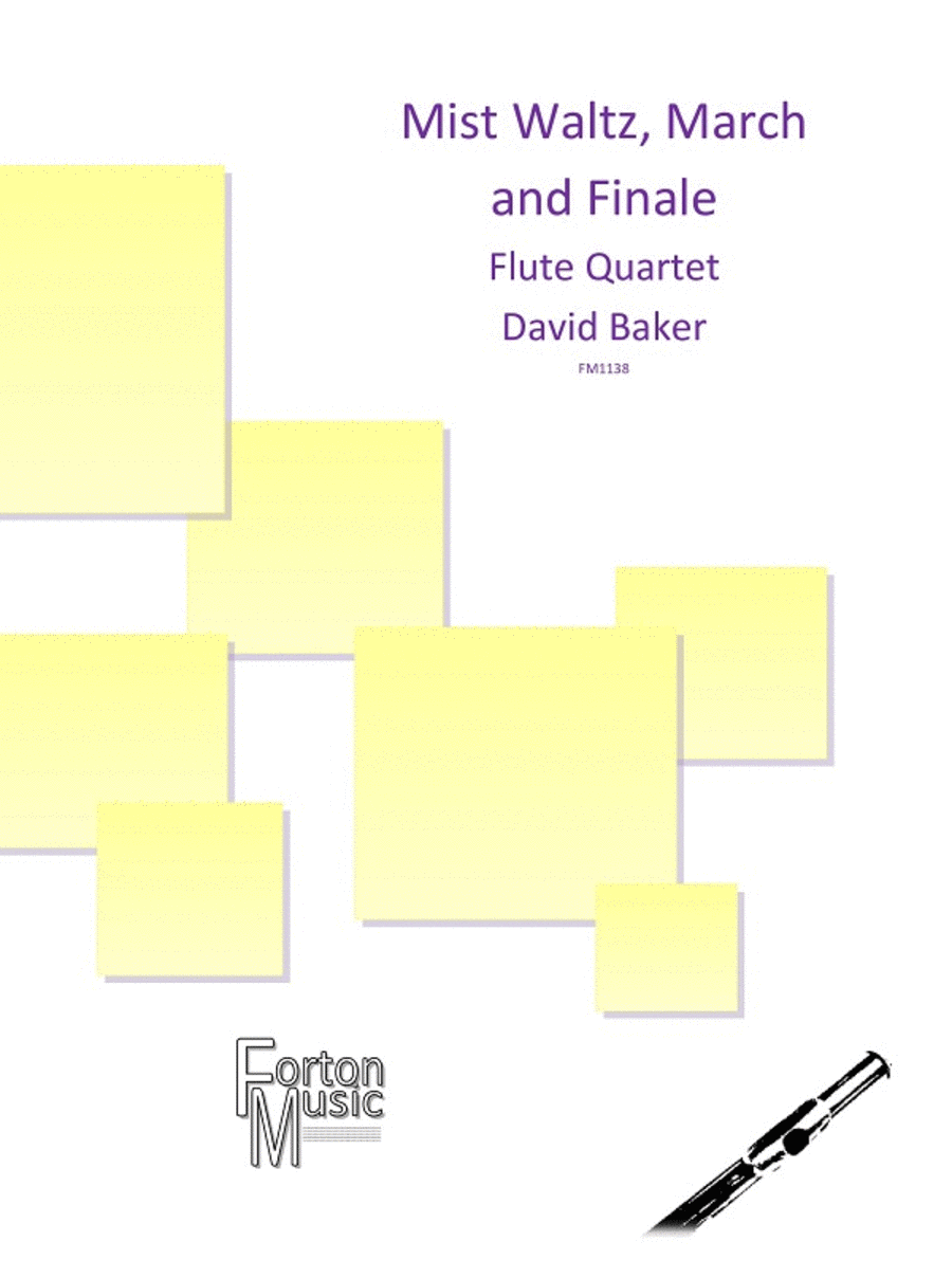 Mist Waltz, March and Finale Flute Quartet scores gallery preview page 1