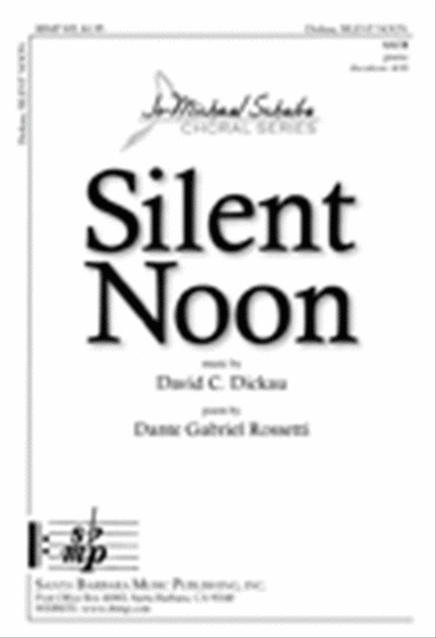 Book cover for Silent Noon - SATB Octavo